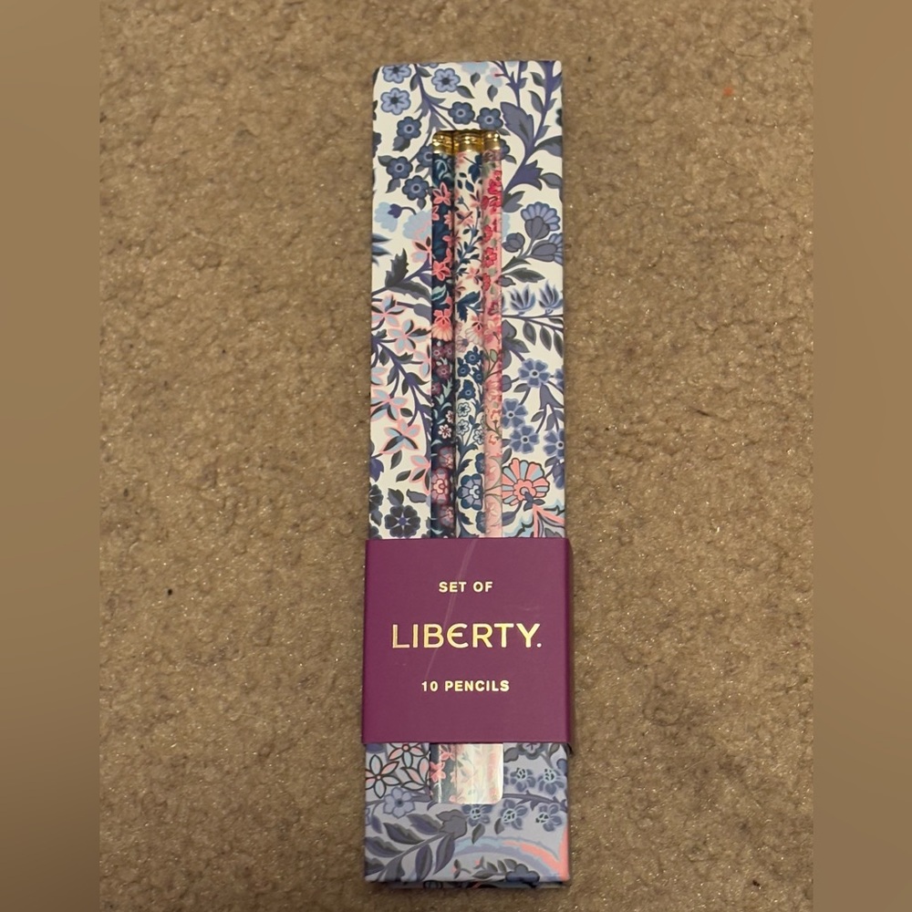 NWT set of 10 Liberty brand pencils